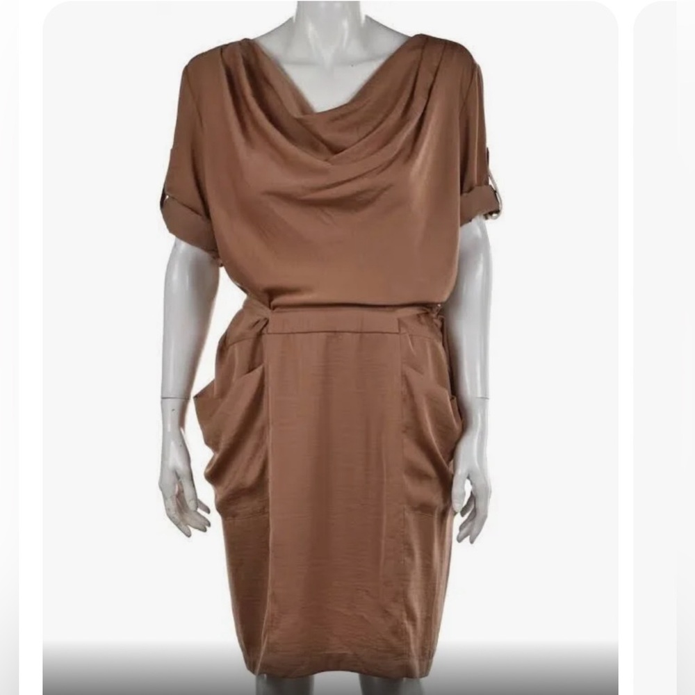 BCBG MAXAZRIA Satin Alex Dress Size XS